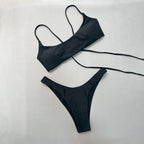 Bikini Solid Color Separated Women's Swimsuit Women's Swimwear