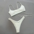 Bikini Solid Color Separated Women's Swimsuit Women's Swimwear