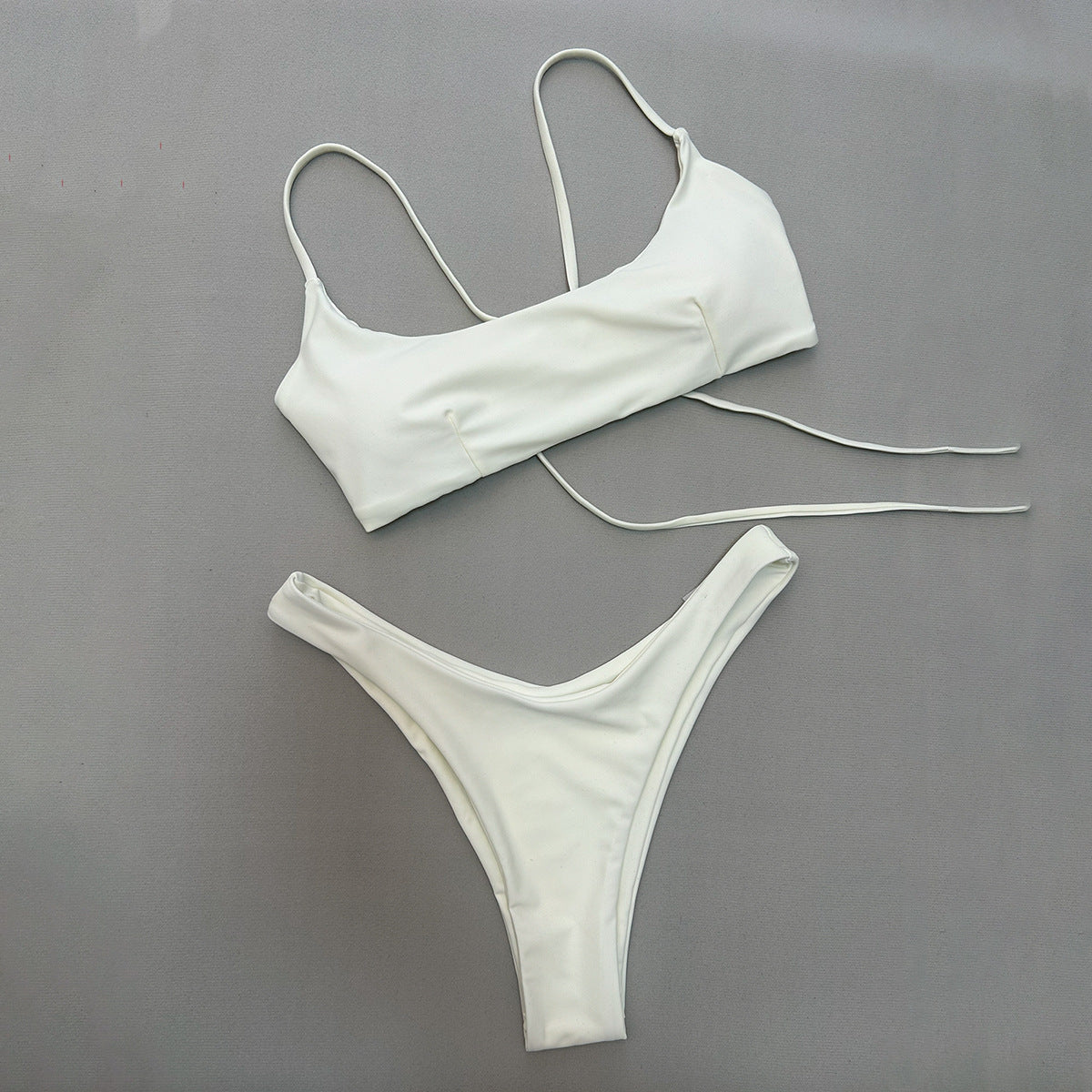 Bikini Solid Color Separated Women's Swimsuit Women's Swimwear