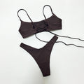 Bikini Solid Color Separated Women's Swimsuit Women's Swimwear