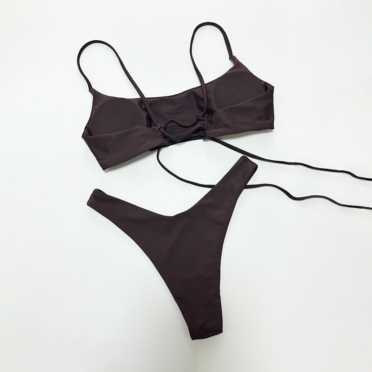 Bikini Solid Color Separated Women's Swimsuit Women's Swimwear