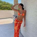 Bikini Printed Separated Women's Swimsuit