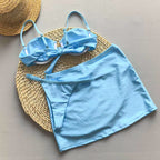 Three-Piece Bikini Set Women's Swimsuit Two-Piece Swimwear