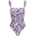 New Gathered Bikini Hot Spring Vacation Sexy High Waist Bikini Split Swimsuit